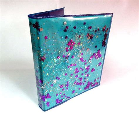 Glitter Binder Cover