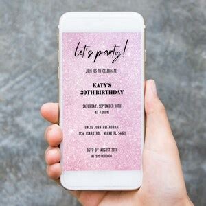 Glitter Invitation Tips