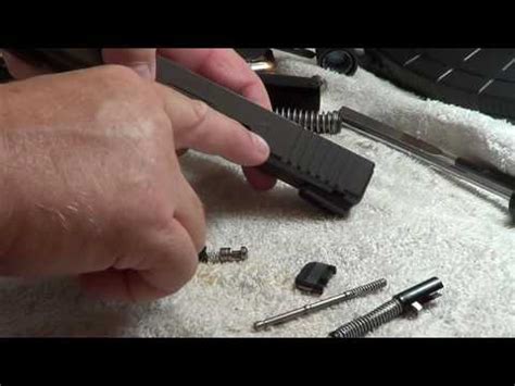 Glock 19 firing pin cleaning