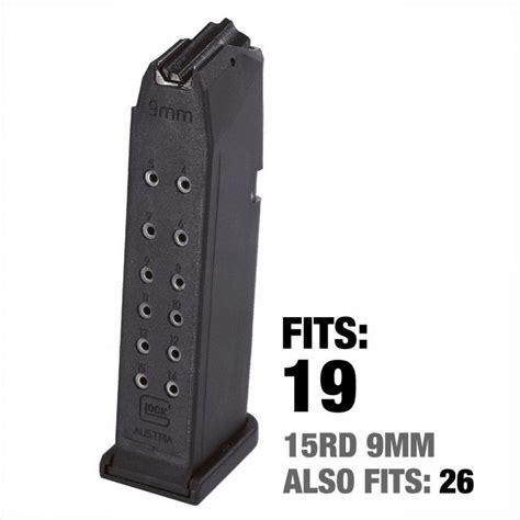 Glock 19 Magazine Specifications