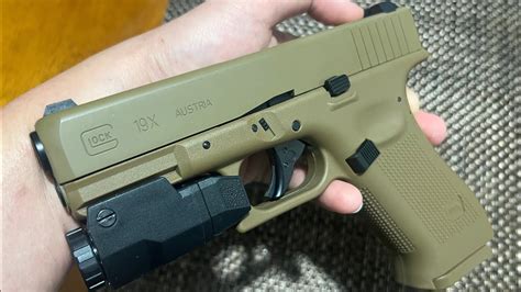 Glock 19X trigger pull