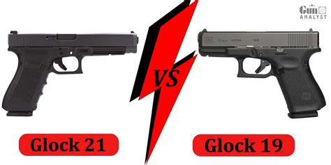 Glock 21 comparison