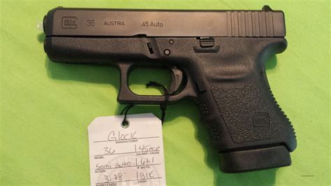 Glock 45 Cal Sub Compact Handgun 3