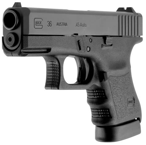 Glock 45 Cal Sub Compact Handgun Shooting Performance