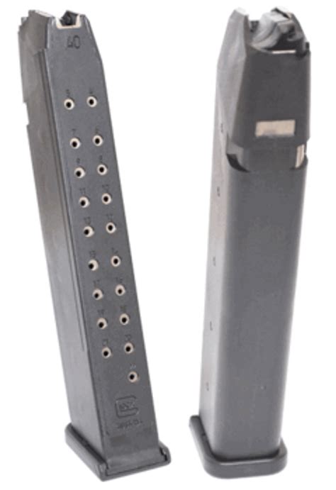 Glock 45 magazine capacity comparison