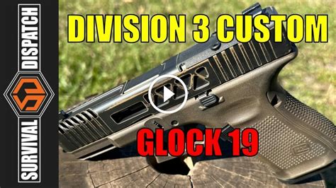 Glock 19 handgun in a survival scenario