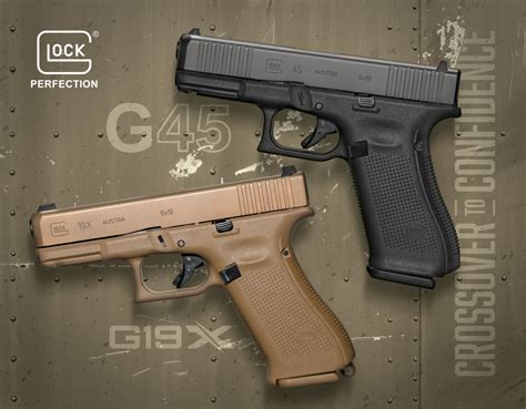 Glock 19x vs Glock 45