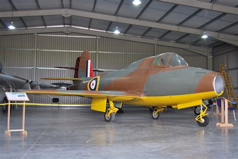 Gloster E.28/39 on a runway