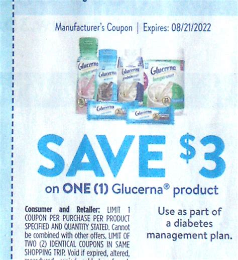 Glucerna Coupon Codes