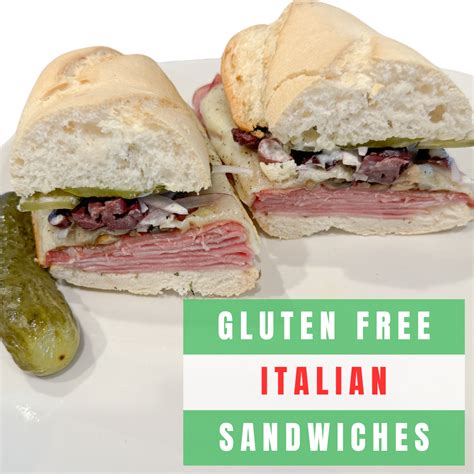 Gluten-free submarine sandwich with turkey and cheese