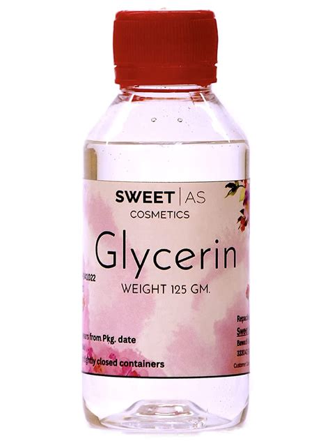 Ingredients of glycerin lozenges