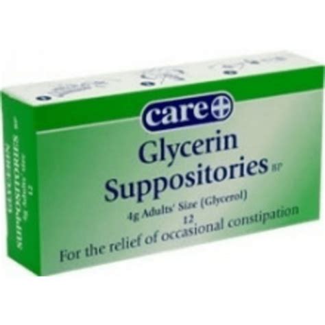 Glycerin Suppositories