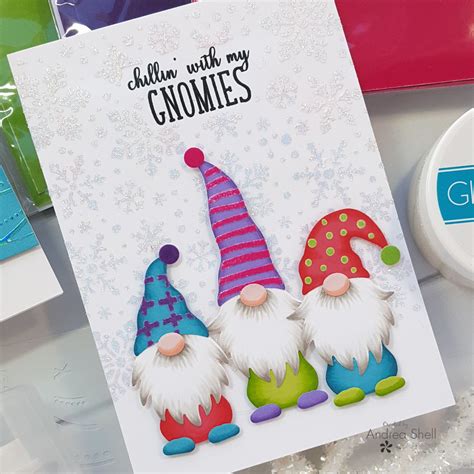 Create Gnome Cards with a Free Printable Gnome Template