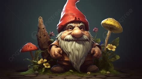 Create Gnome Pictures with a Free Printable Gnome Template