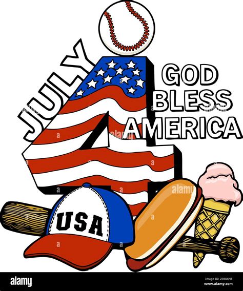 God Bless America Baseball