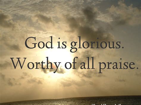 God is Glorious