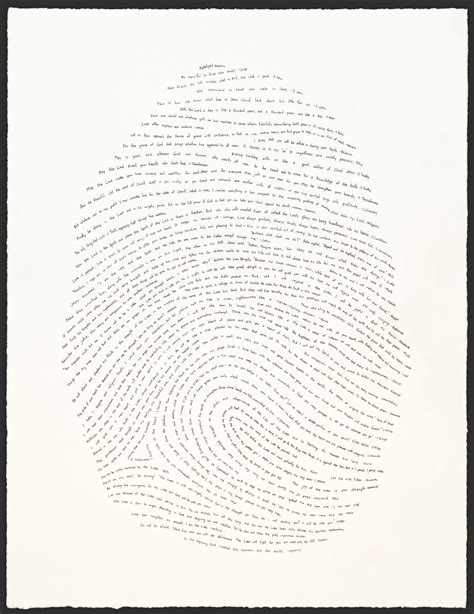 God's Fingerprint Creation