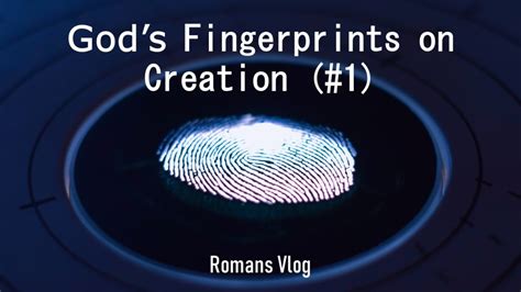 God's Fingerprint Creation