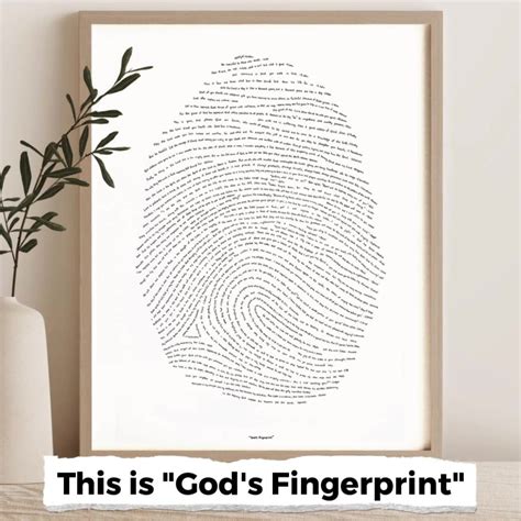 God's Fingerprint Devotion