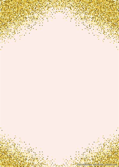 Gold and Pink Template