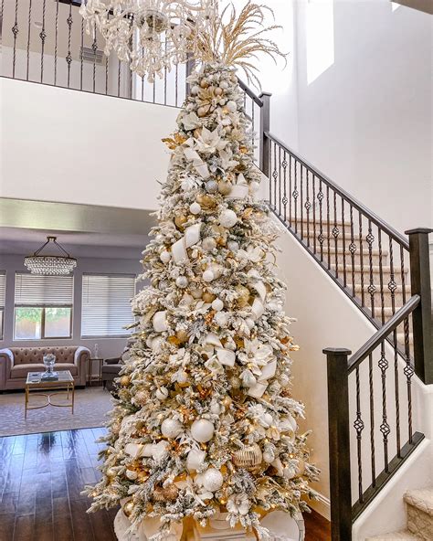 Gold and Silver Christmas Tree