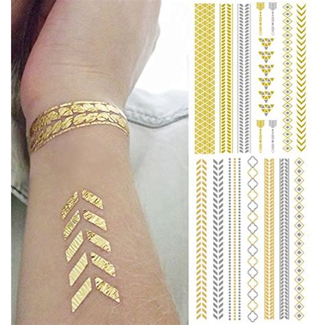 Gold Temporary Tattoos for Kids