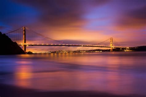 Golden Gate Bridge Sunset