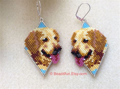 Golden Retriever Dog Ear Pattern