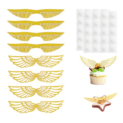 Fabric Golden Snitch Wings