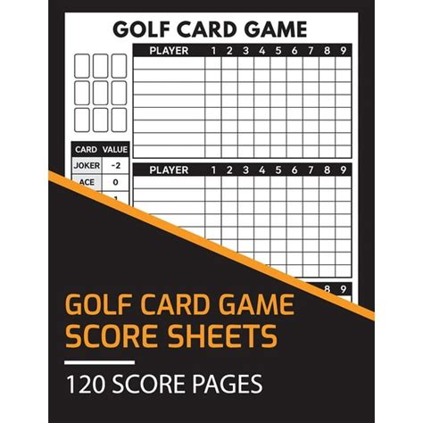 Golf Card Game Scoring