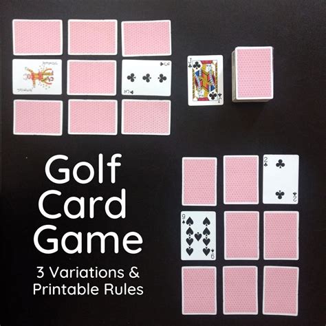 Golf Card Game Strategies