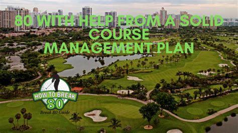 Golf Course Management Template