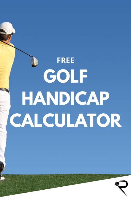 Golf Handicap Calculator Online