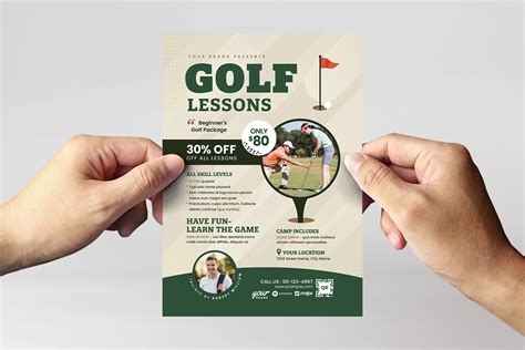 Golf Lesson Flyer Template Example