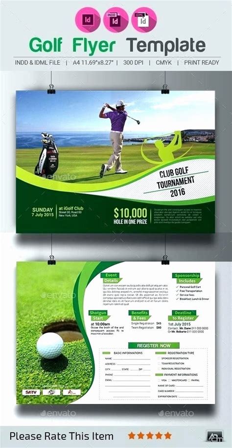 Golf Lesson Flyer Template Word 2013