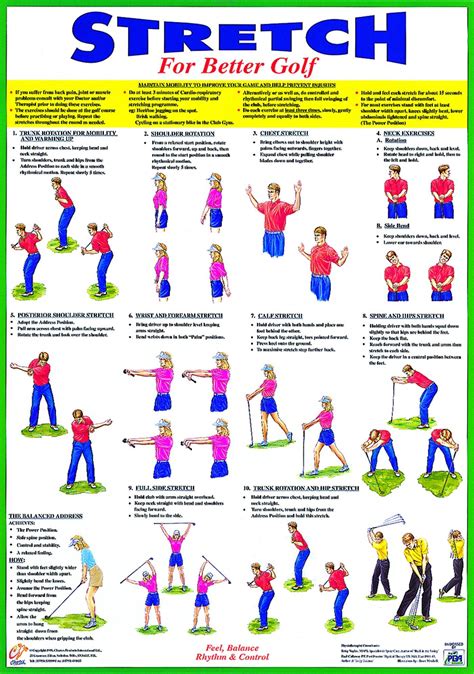 Golfer stretching their hip flexors