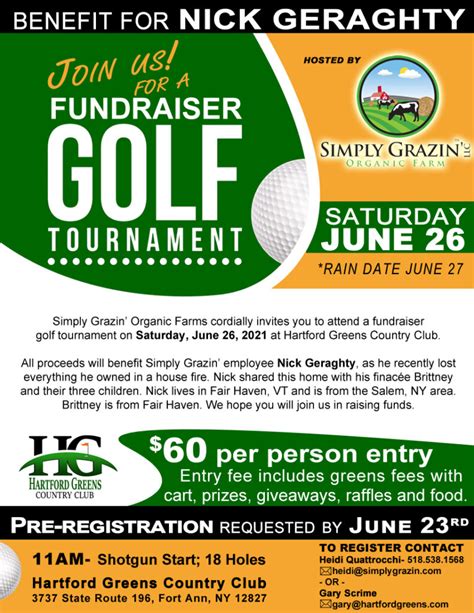 Golf Tournament Fundraising Ideas