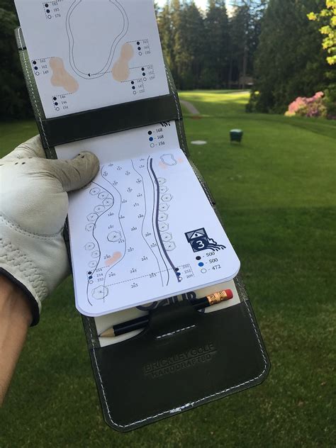 Golf Yardage Book Template Gallery Image 3