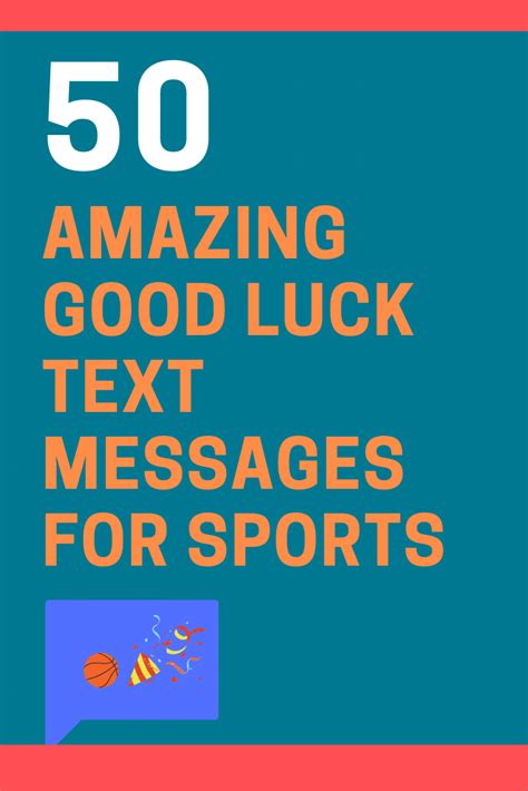 Good luck cards for sports events