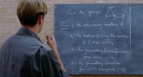 Good Will Hunting Math Blackboard