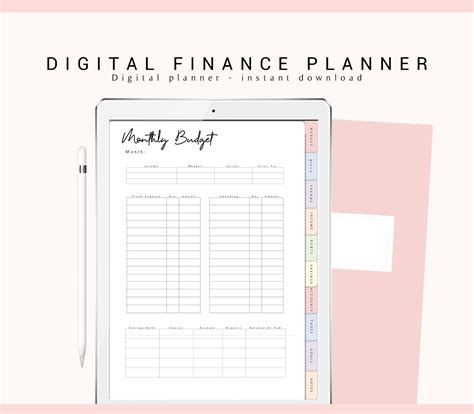 Goodnotes Budget Template 1