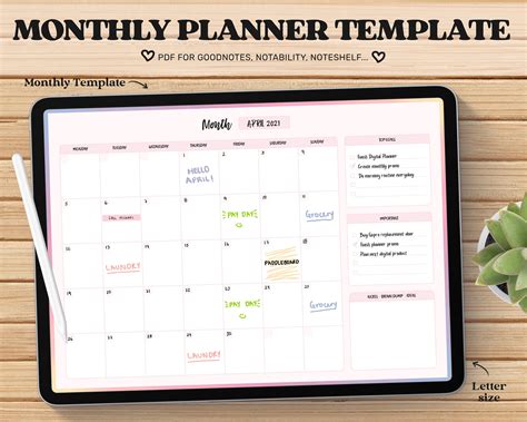 Goodnotes Calendar