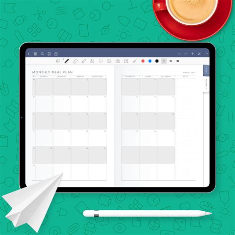 Goodnotes Meal Planner