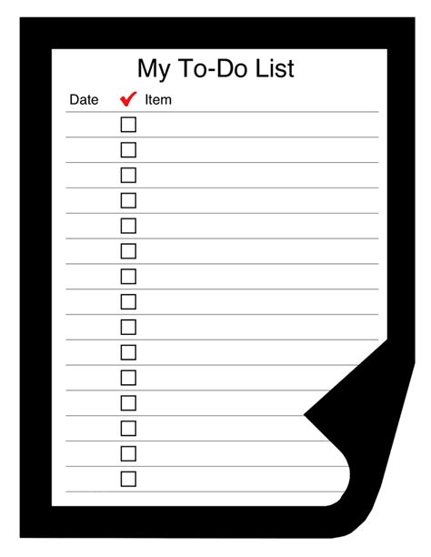 Goodnotes to do list template free download