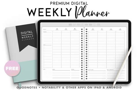 Goodnotes Weekly Planner Template