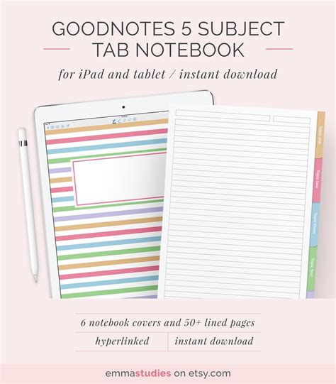 Goodnotes 5 Template 8