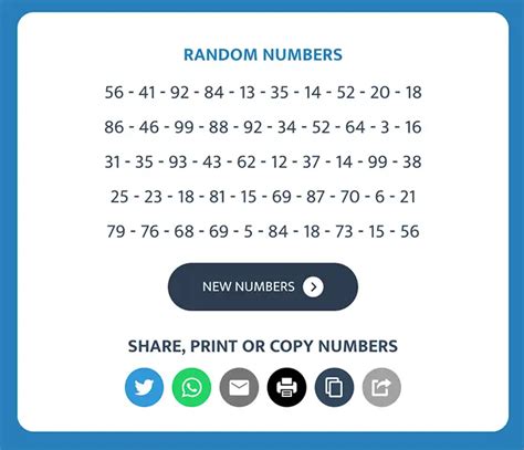 Google Apps Script Random Number Generator