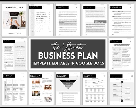 Google Docs business plan template example 10