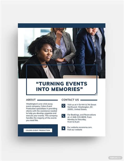 Event Brochure Template