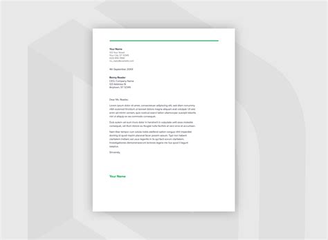 Google Docs letter templates gallery